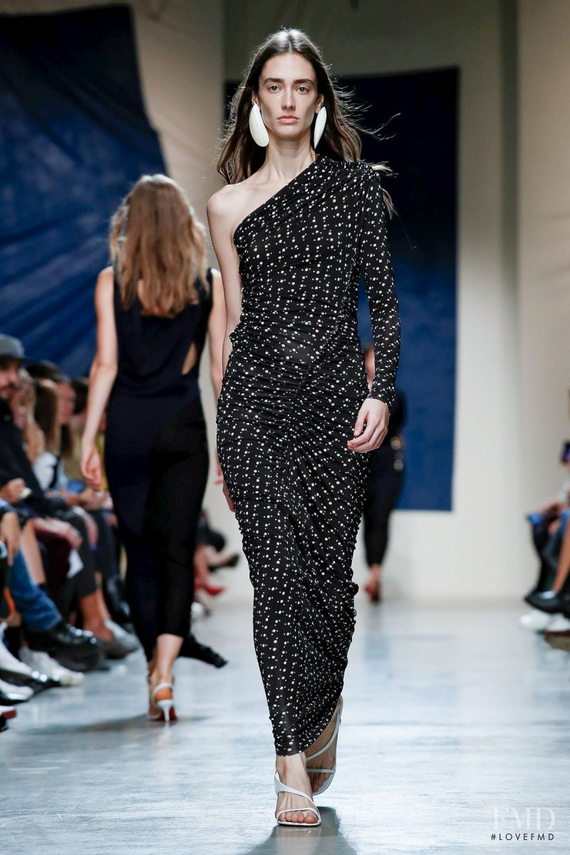 Amanda Googe featured in  the Atlein fashion show for Spring/Summer 2020