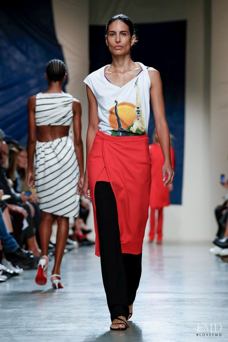 Ana Carolina Reis featured in  the Atlein fashion show for Spring/Summer 2020