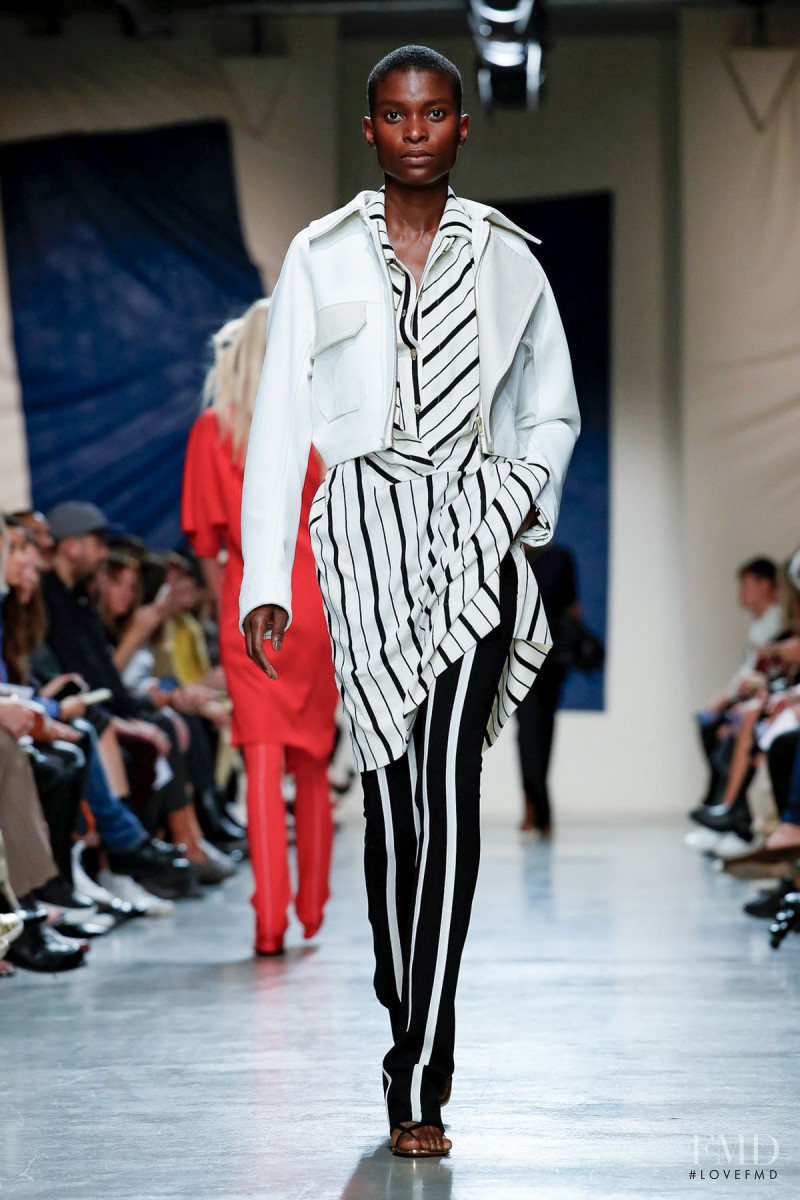 Barbra Lee Grant featured in  the Atlein fashion show for Spring/Summer 2020