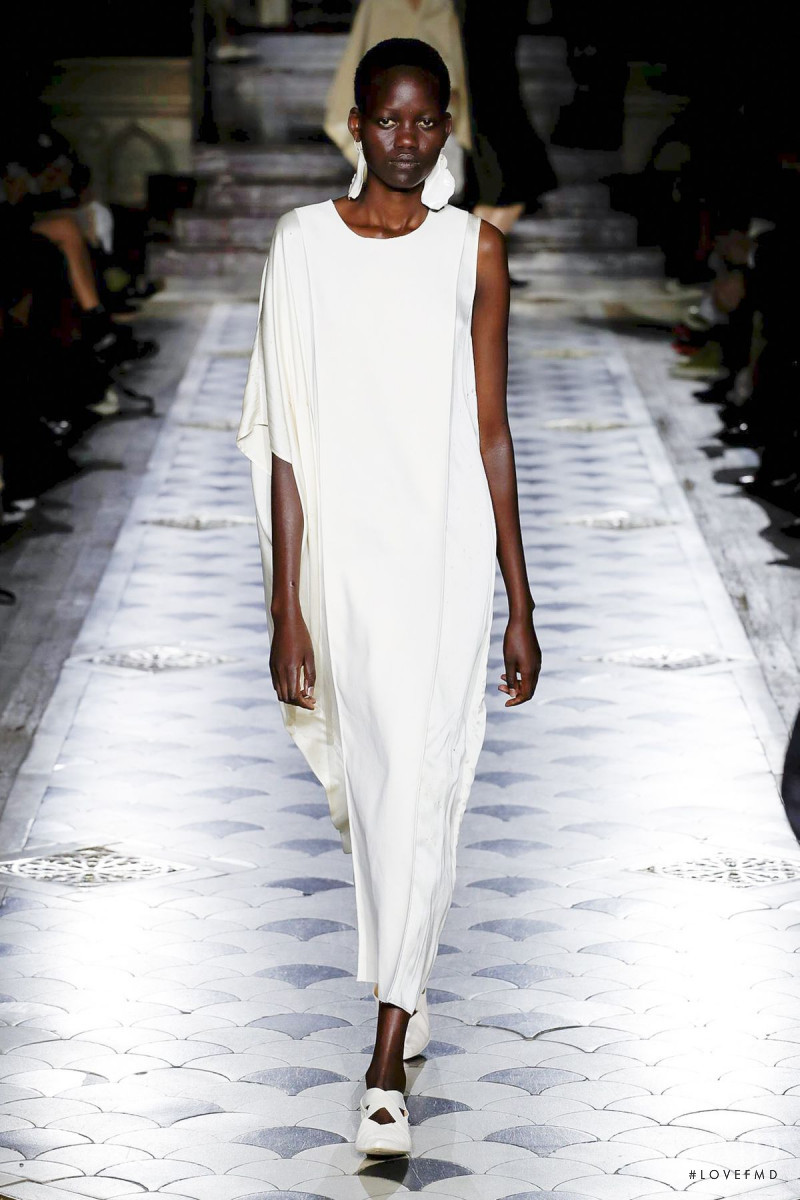 Caren Jepkemei featured in  the Uma Wang fashion show for Spring/Summer 2020