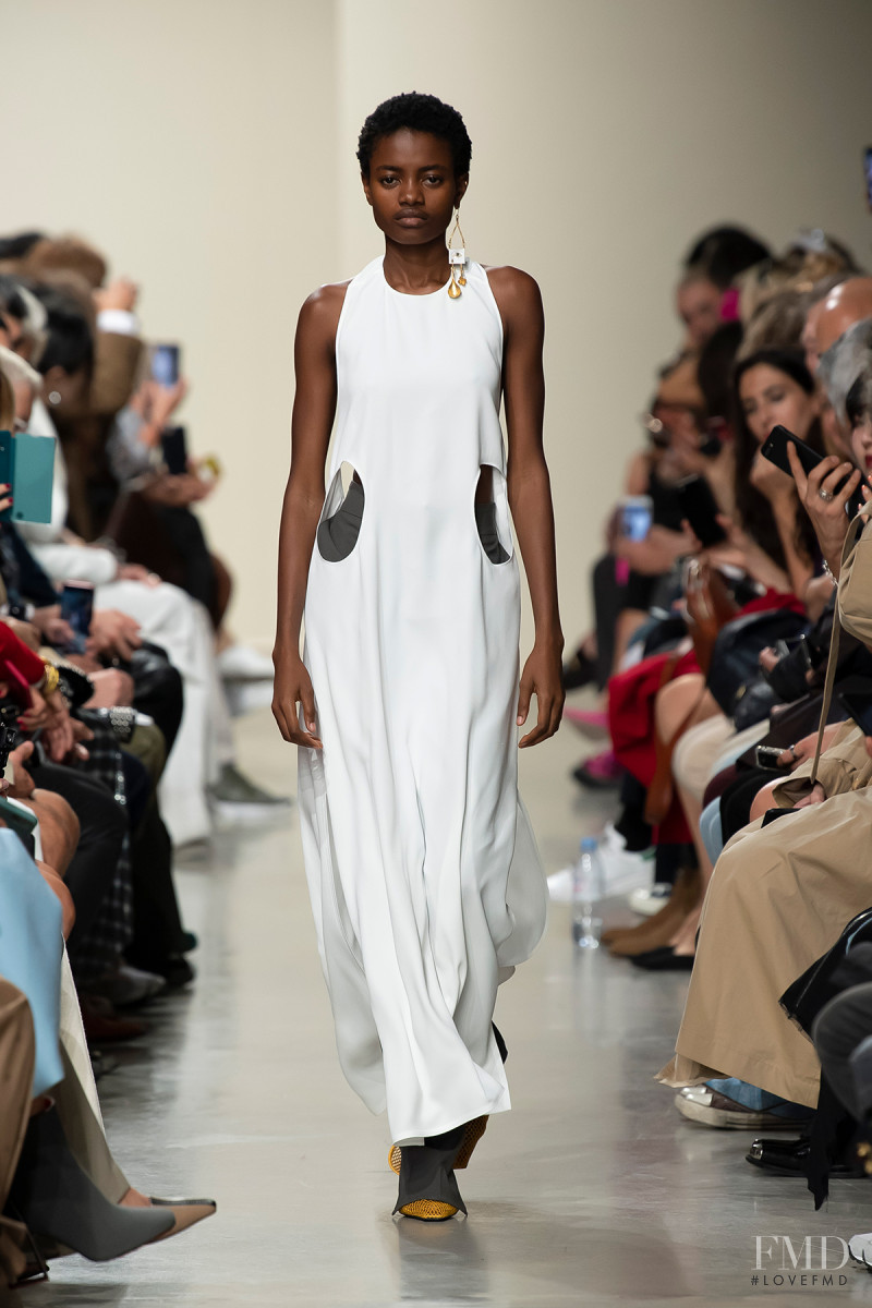 Elizabeth Ayodele featured in  the Gauchere fashion show for Spring/Summer 2020