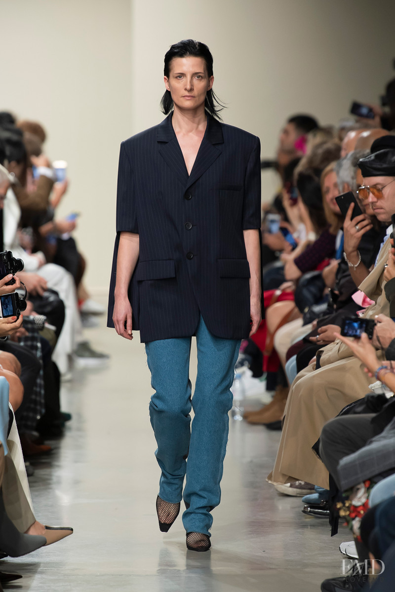 Kim Peers featured in  the Gauchere fashion show for Spring/Summer 2020