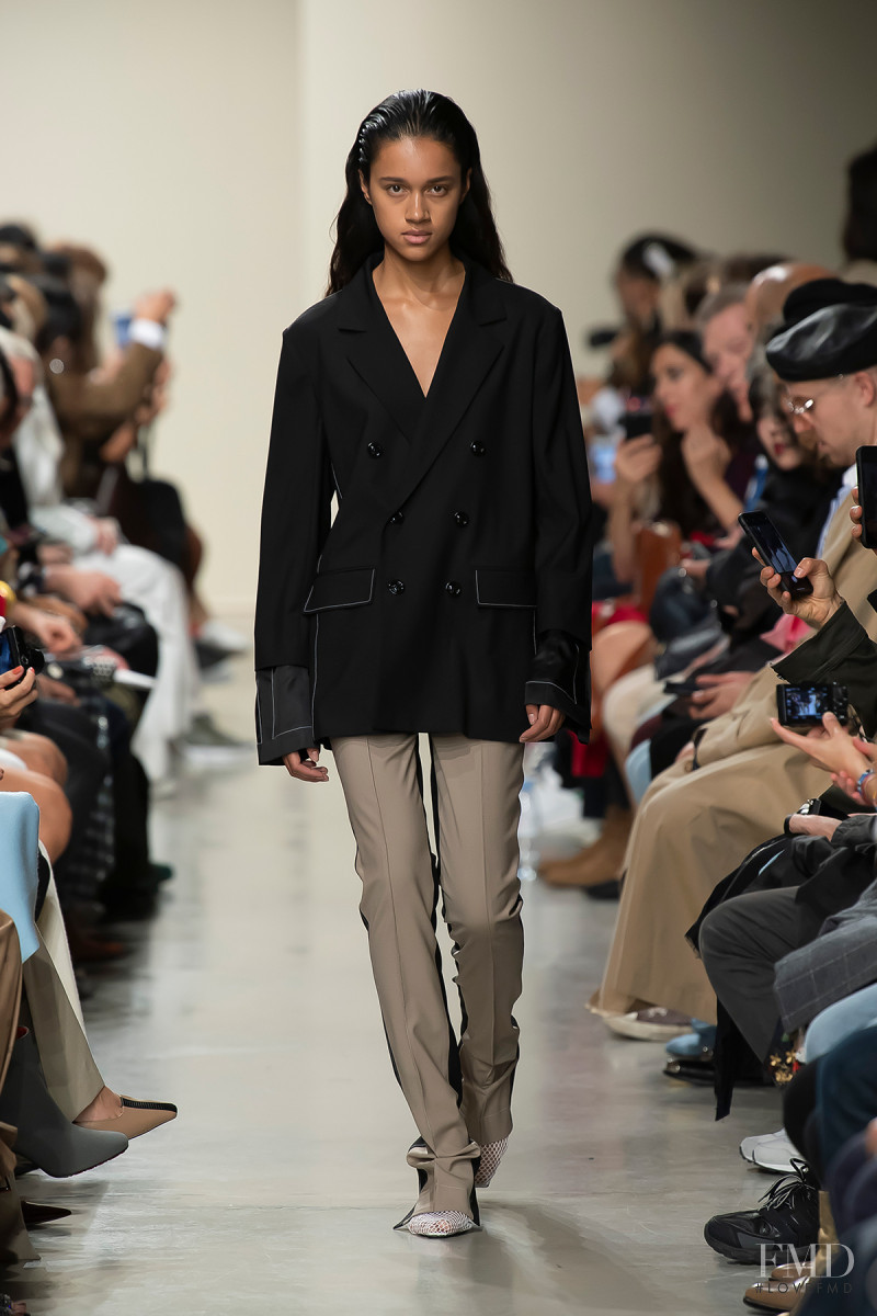 Mara Kasanpawiro featured in  the Gauchere fashion show for Spring/Summer 2020