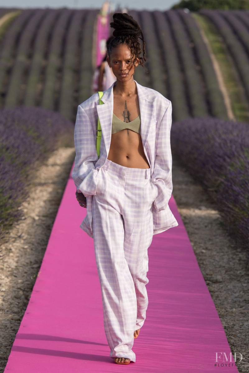 Adesuwa Aighewi featured in  the Jacquemus fashion show for Spring/Summer 2020