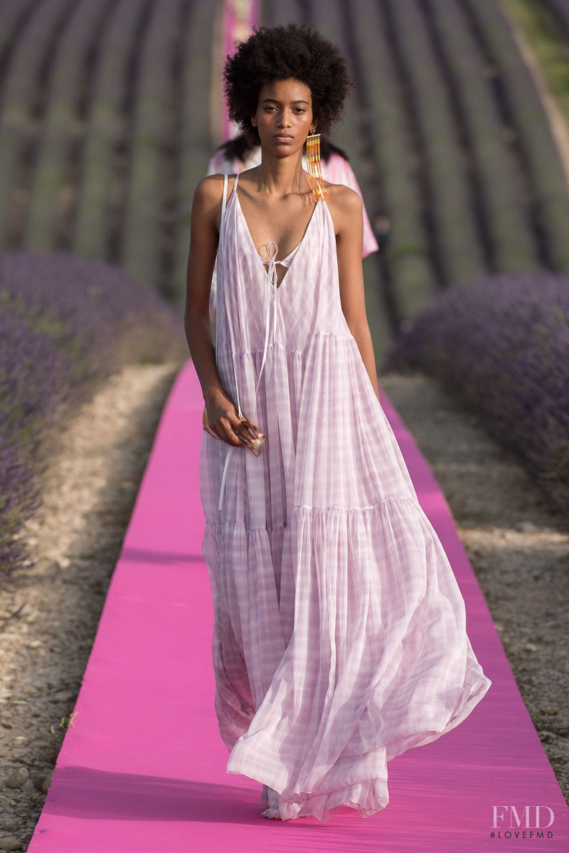 Manuela Sanchez featured in  the Jacquemus fashion show for Spring/Summer 2020