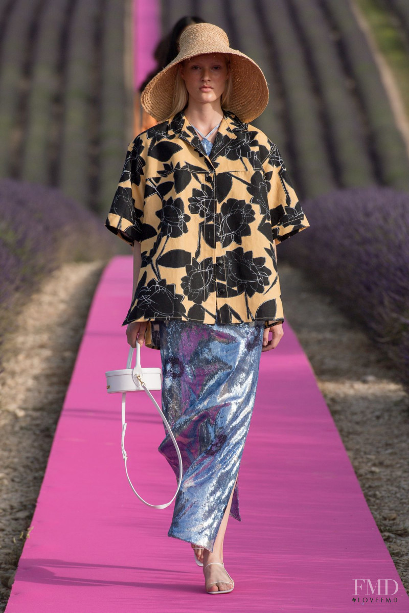 Nana Skovgaard Andersen featured in  the Jacquemus fashion show for Spring/Summer 2020