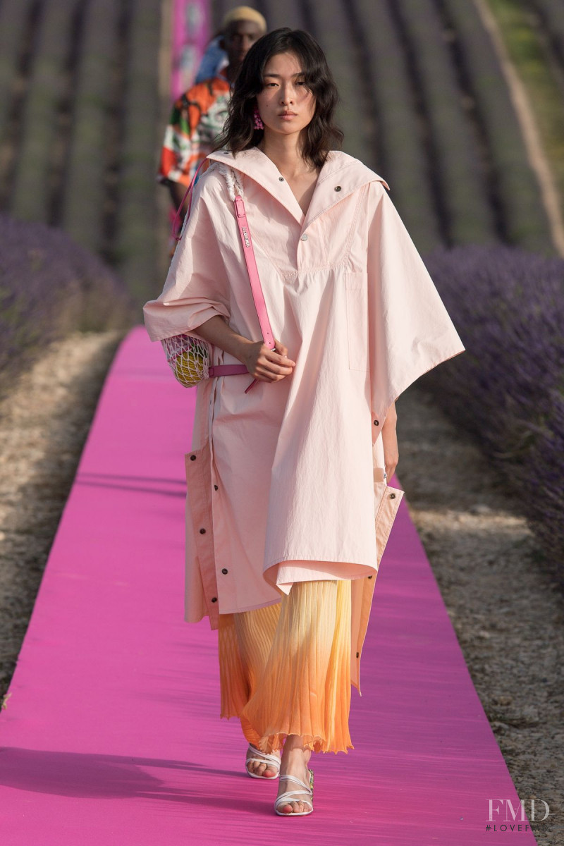 Chu Wong featured in  the Jacquemus fashion show for Spring/Summer 2020