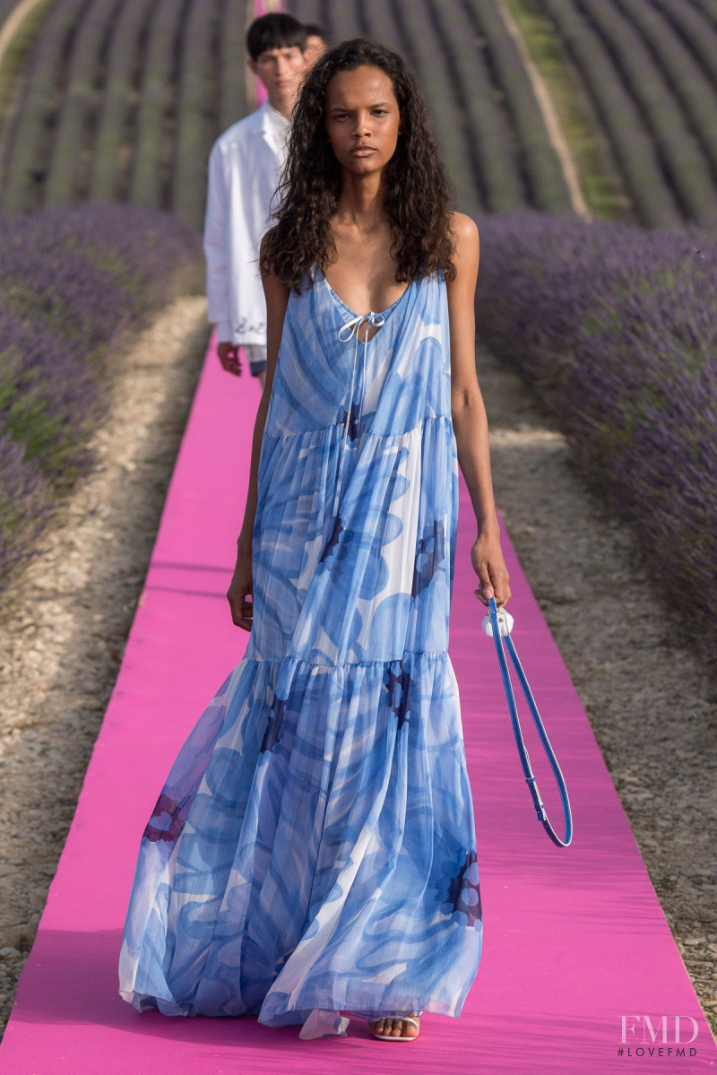 Natalia Montero featured in  the Jacquemus fashion show for Spring/Summer 2020