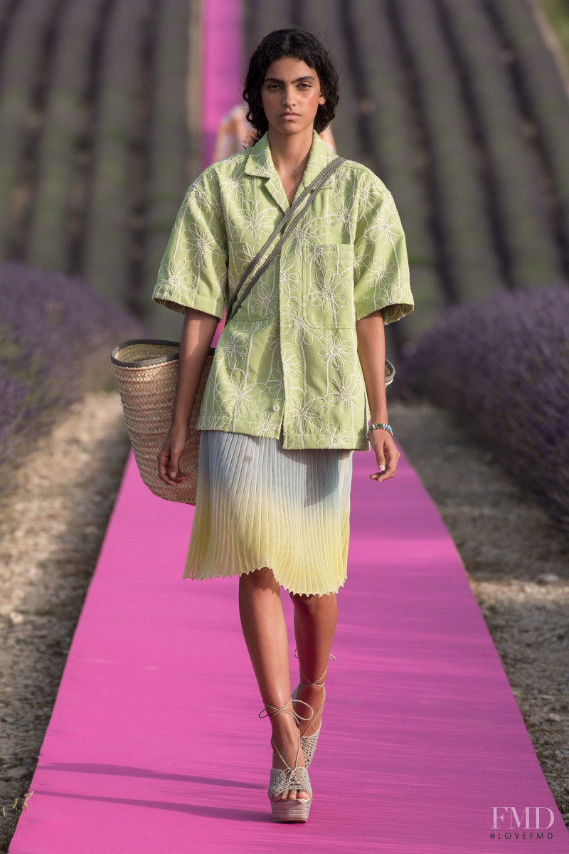 Mariana Barcelos featured in  the Jacquemus fashion show for Spring/Summer 2020