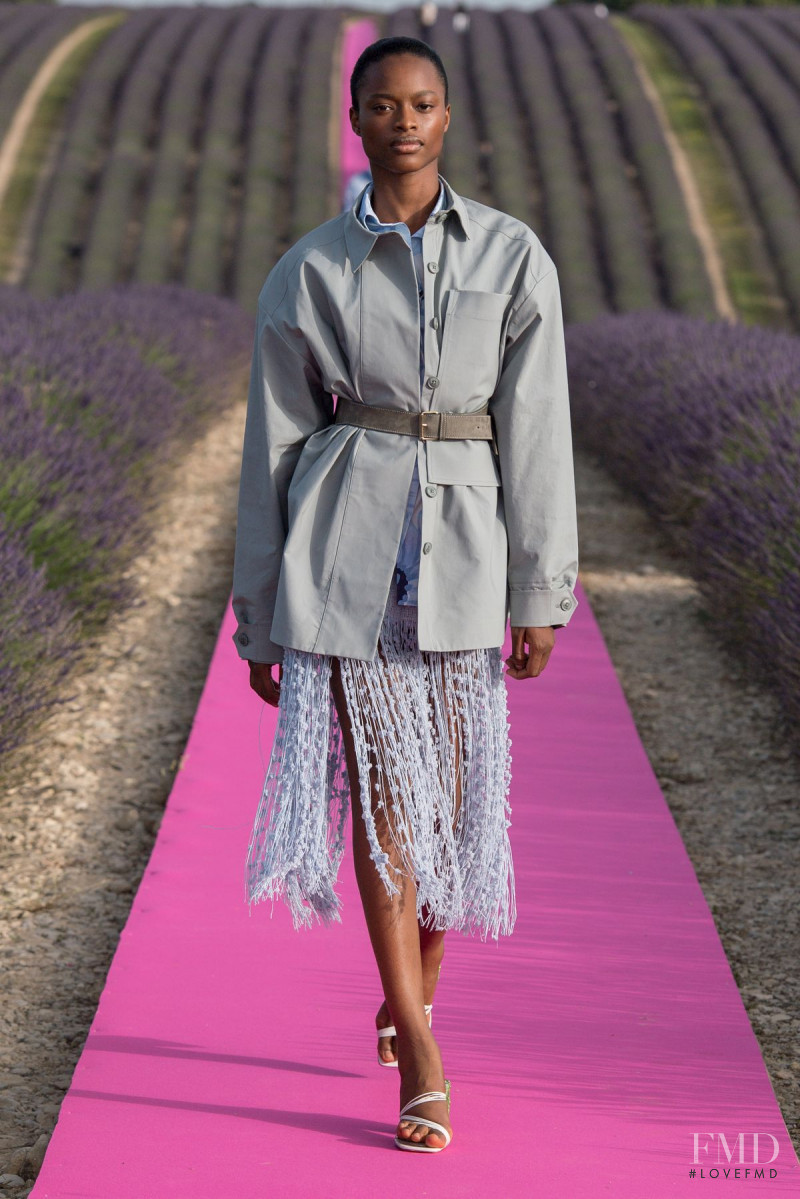 Mayowa Nicholas featured in  the Jacquemus fashion show for Spring/Summer 2020