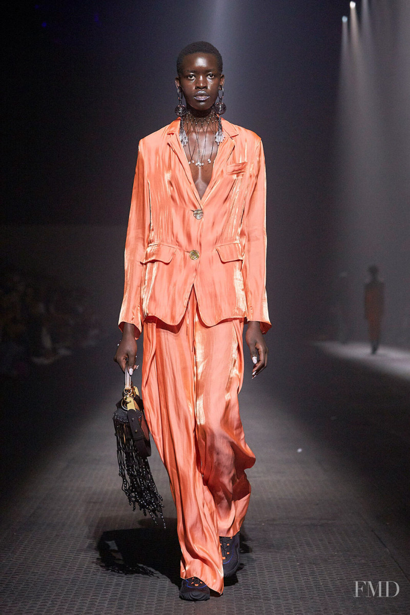 Ayak Veronica Bior featured in  the Kenzo fashion show for Spring/Summer 2020