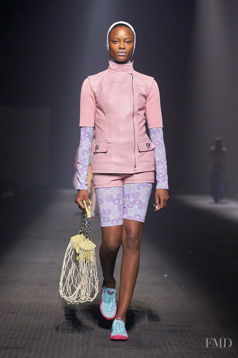 Mayowa Nicholas featured in  the Kenzo fashion show for Spring/Summer 2020