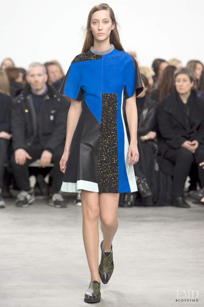 Alana Zimmer featured in  the Proenza Schouler fashion show for Autumn/Winter 2014