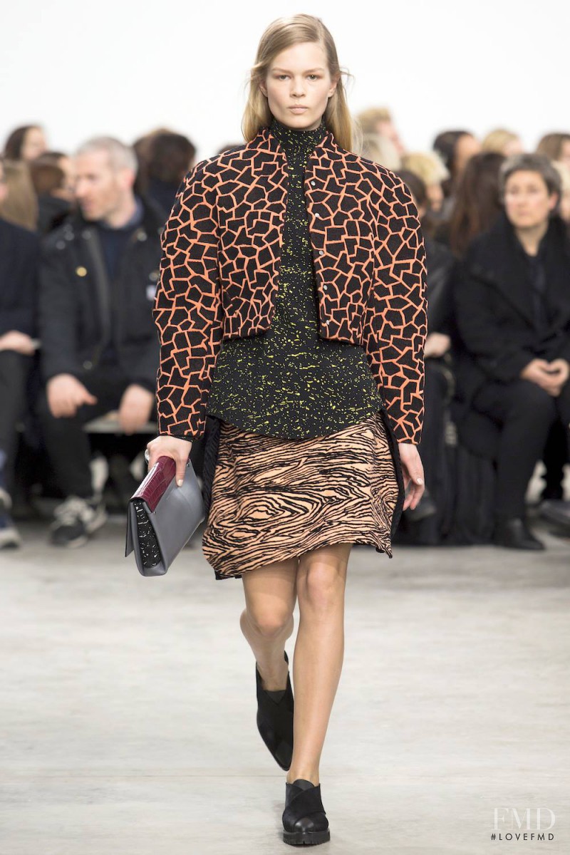 Anna Ewers featured in  the Proenza Schouler fashion show for Autumn/Winter 2014