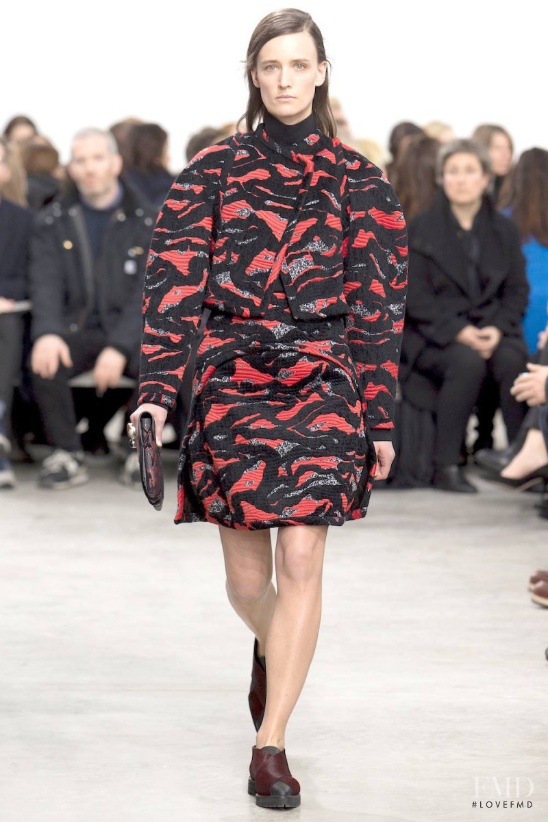 Ann-Catherine Lacroix featured in  the Proenza Schouler fashion show for Autumn/Winter 2014