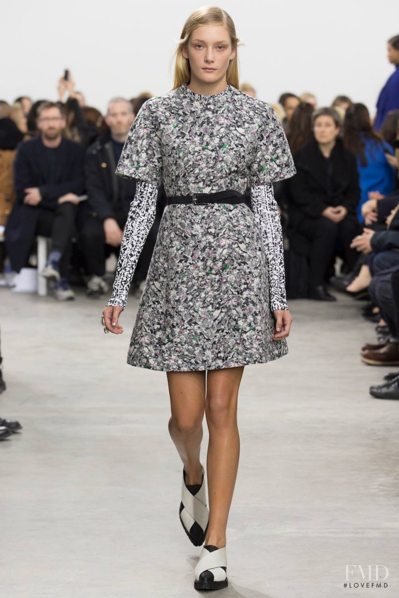 Lauren Feenstra featured in  the Proenza Schouler fashion show for Autumn/Winter 2014