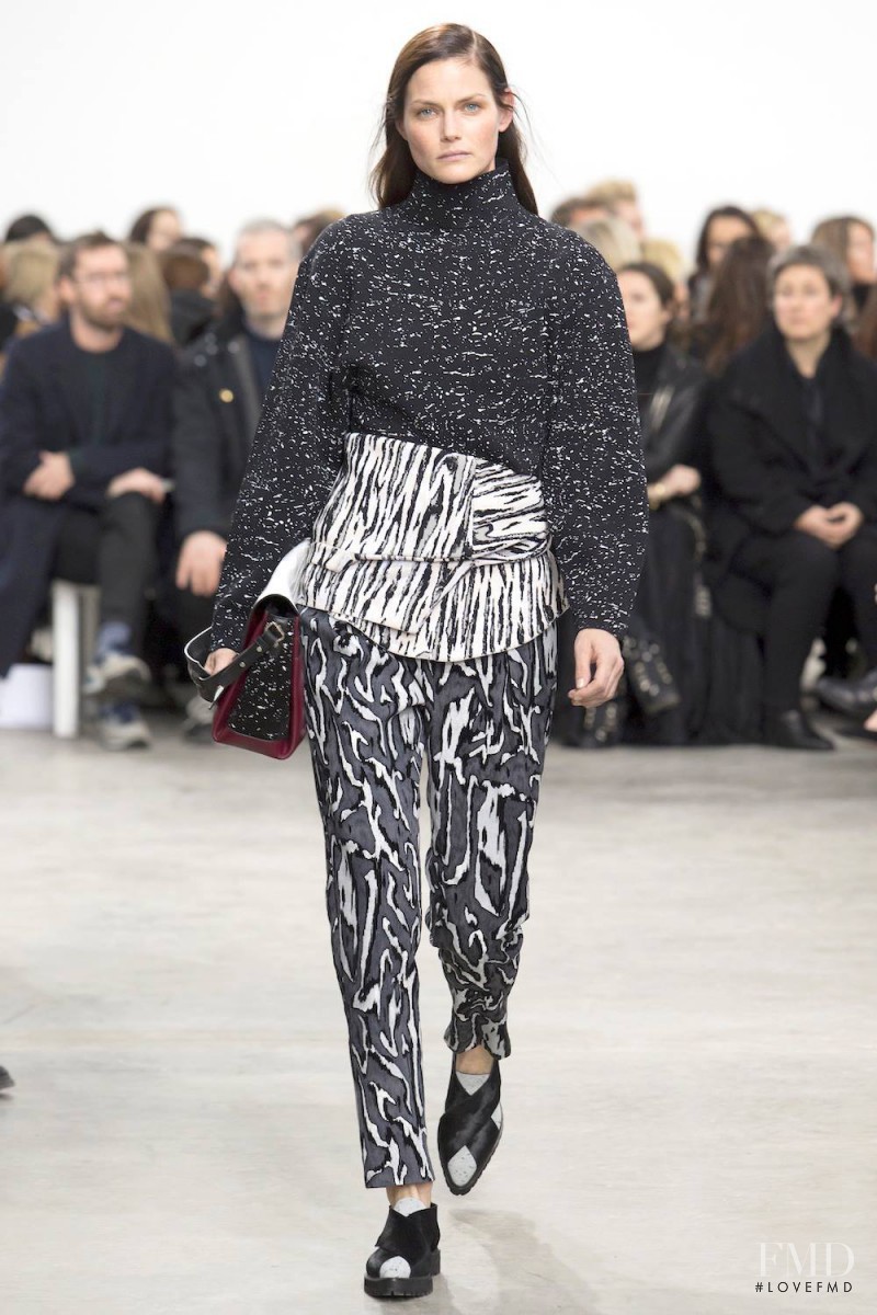 Mini Anden featured in  the Proenza Schouler fashion show for Autumn/Winter 2014
