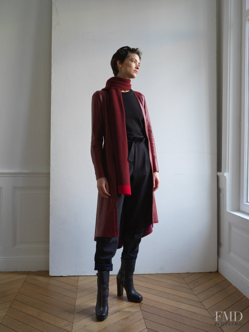 Louise de Chevigny featured in  the Maison Ullens advertisement for Autumn/Winter 2018