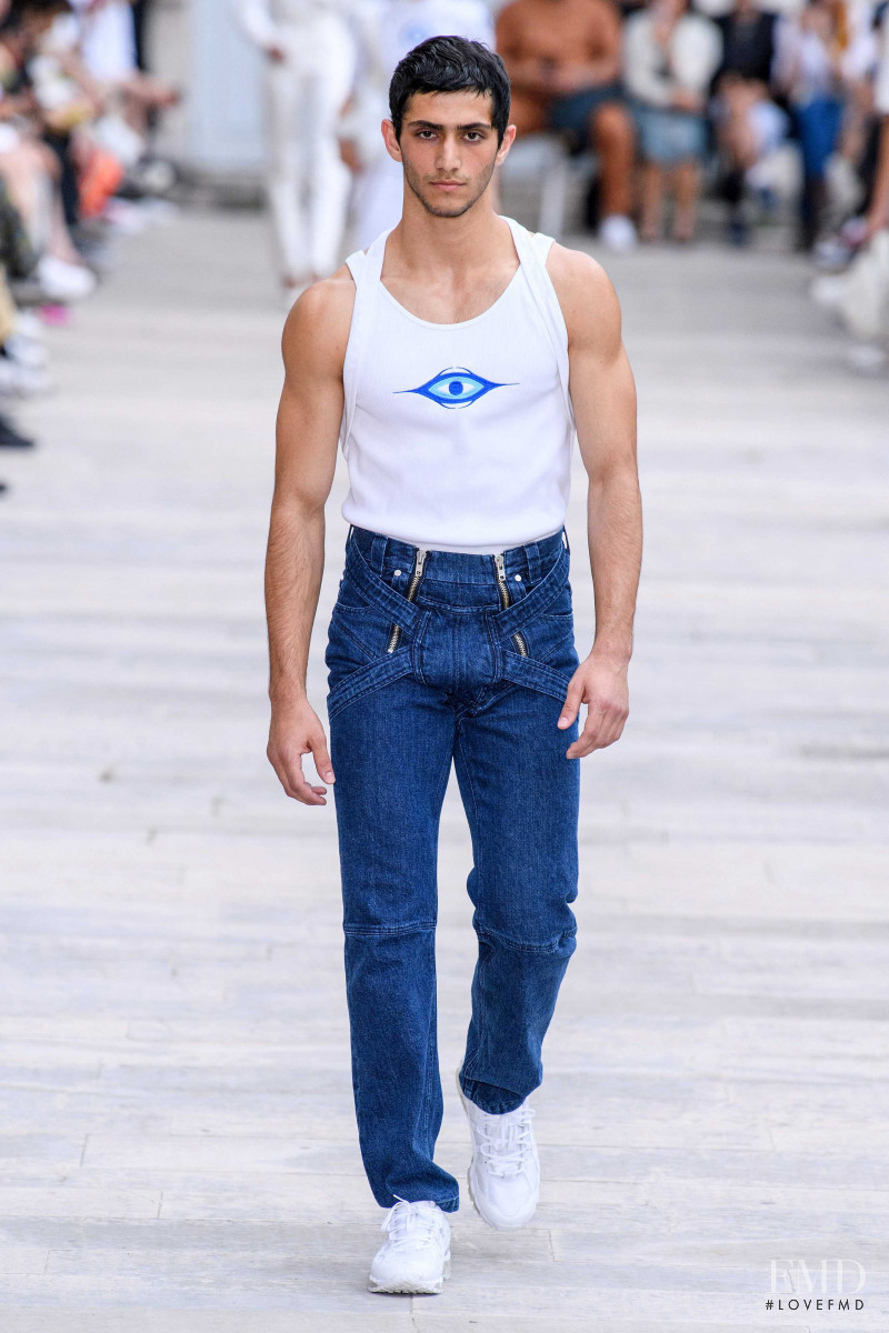 Ahmad Kontar featured in  the GmbH fashion show for Spring/Summer 2020