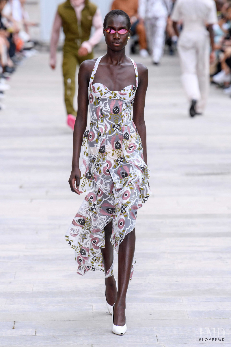 Nya Gatbel featured in  the GmbH fashion show for Spring/Summer 2020