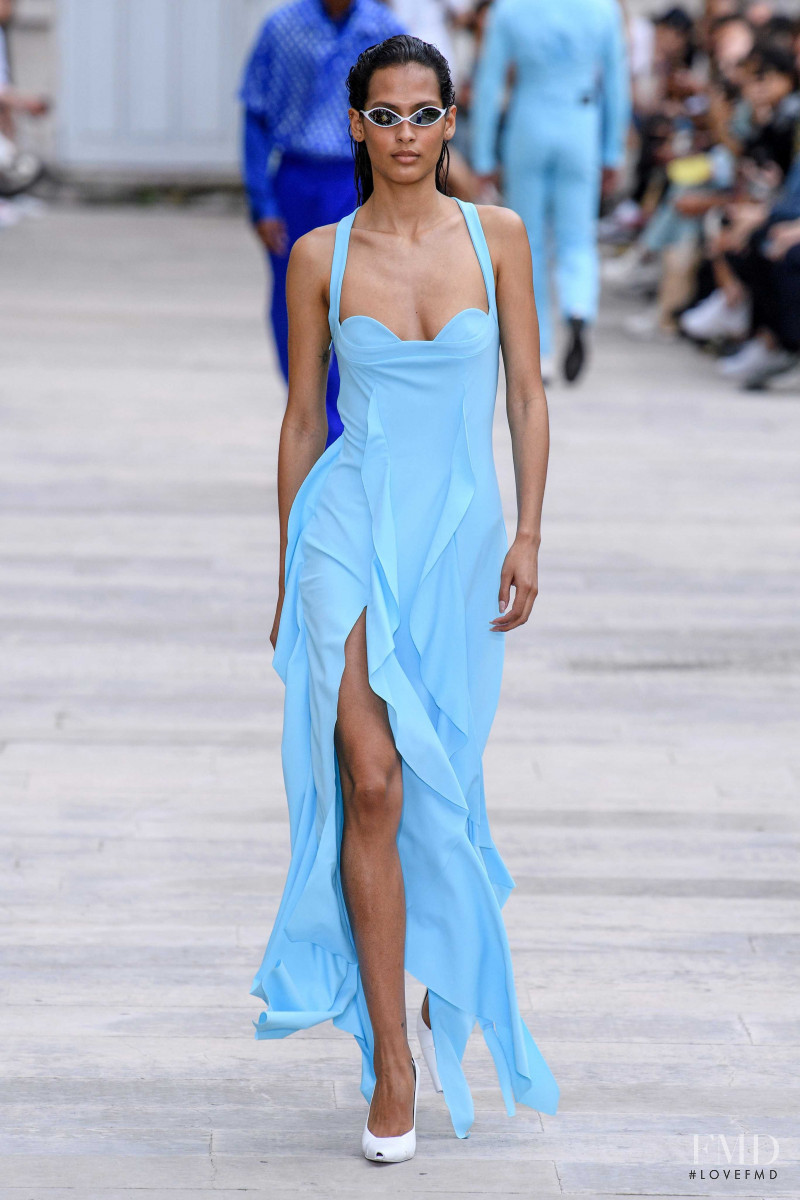 Thayna Santos Silva featured in  the GmbH fashion show for Spring/Summer 2020