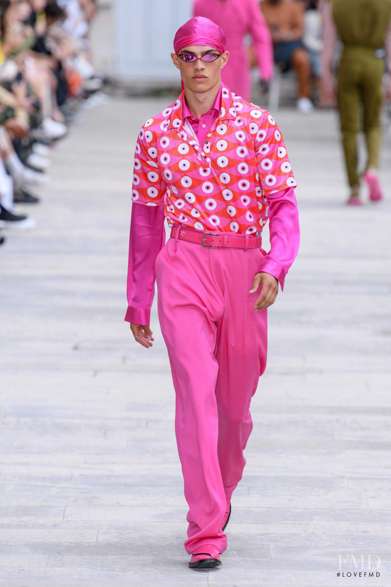 Noah Luis Brown featured in  the GmbH fashion show for Spring/Summer 2020