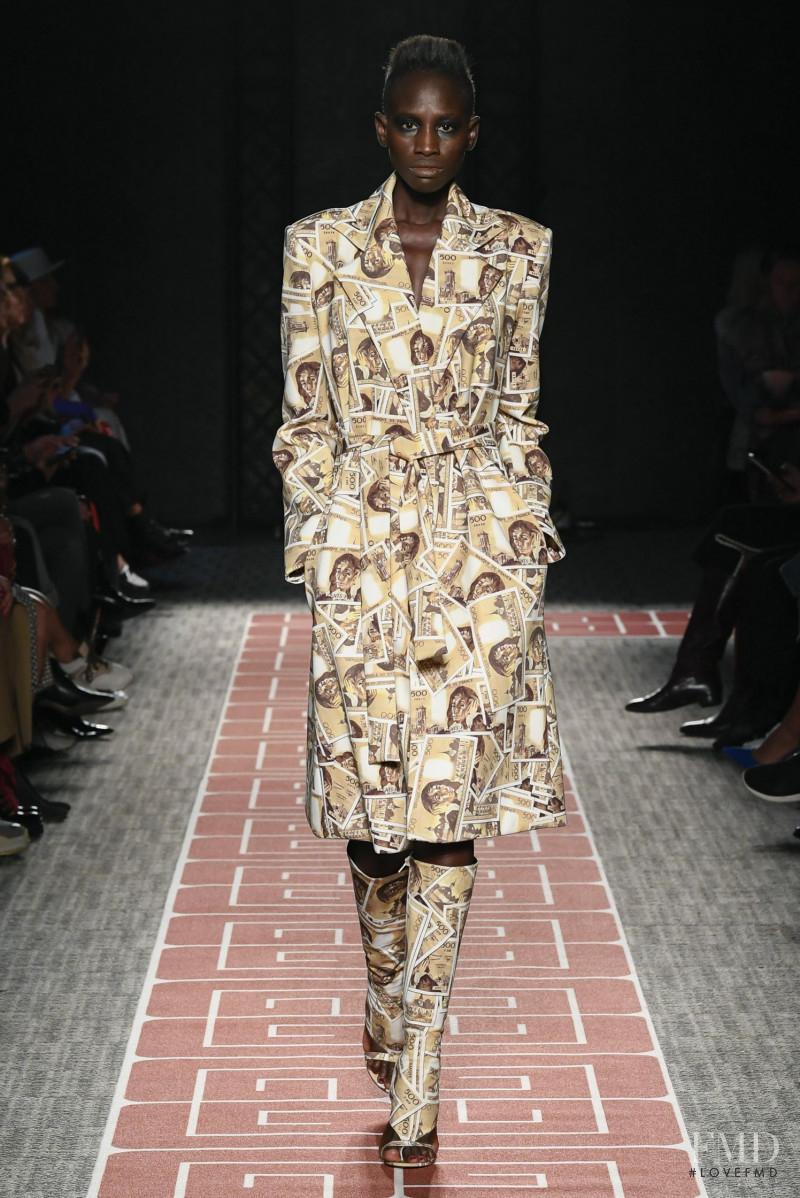 Feuza Diouf featured in  the Guy Laroche fashion show for Spring/Summer 2020