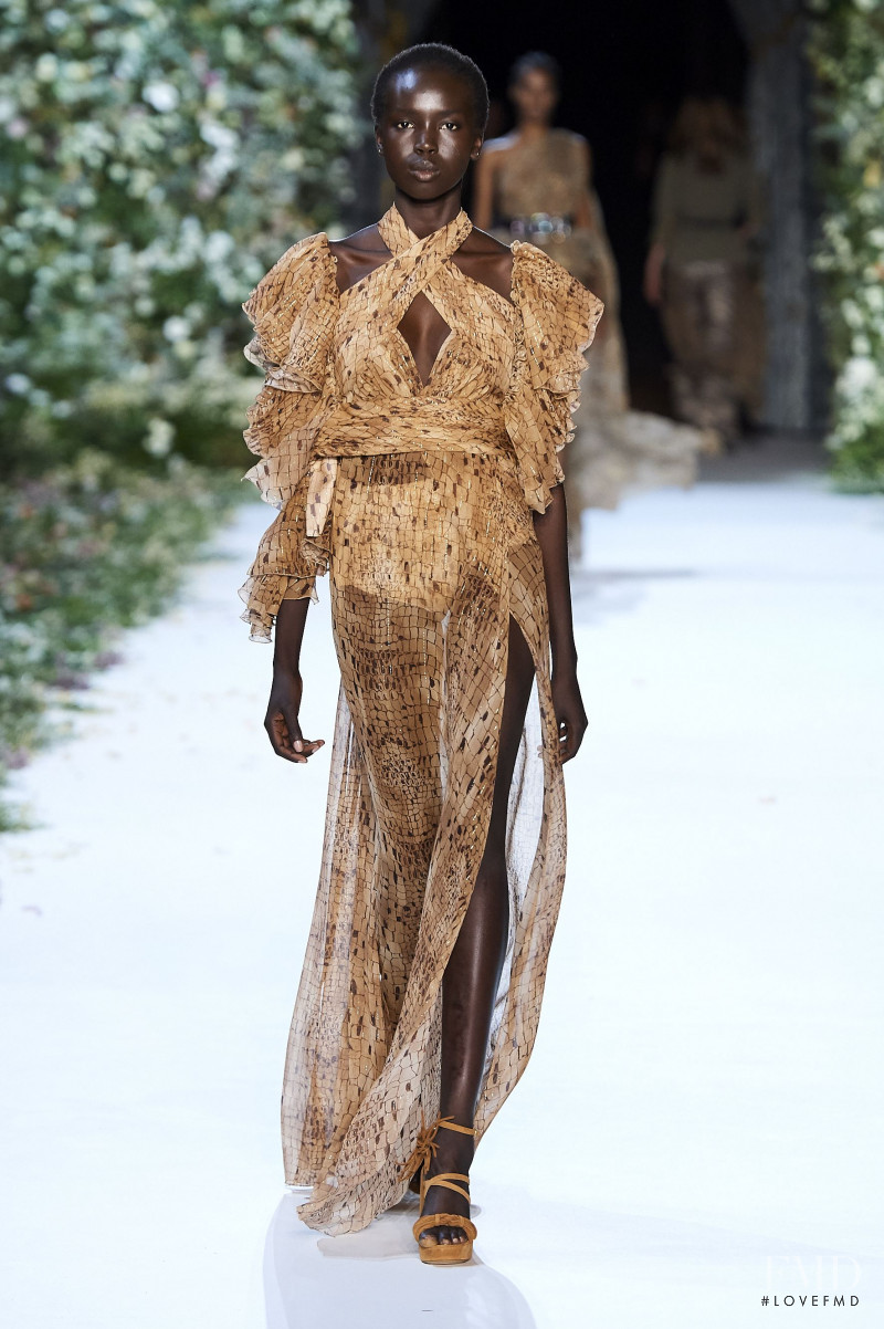 Ajok Madel featured in  the Redemption fashion show for Spring/Summer 2020