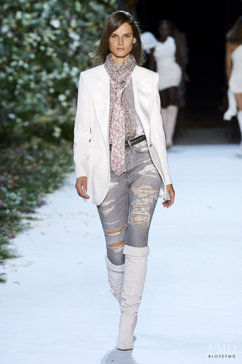 Giedre Dukauskaite featured in  the Redemption fashion show for Spring/Summer 2020