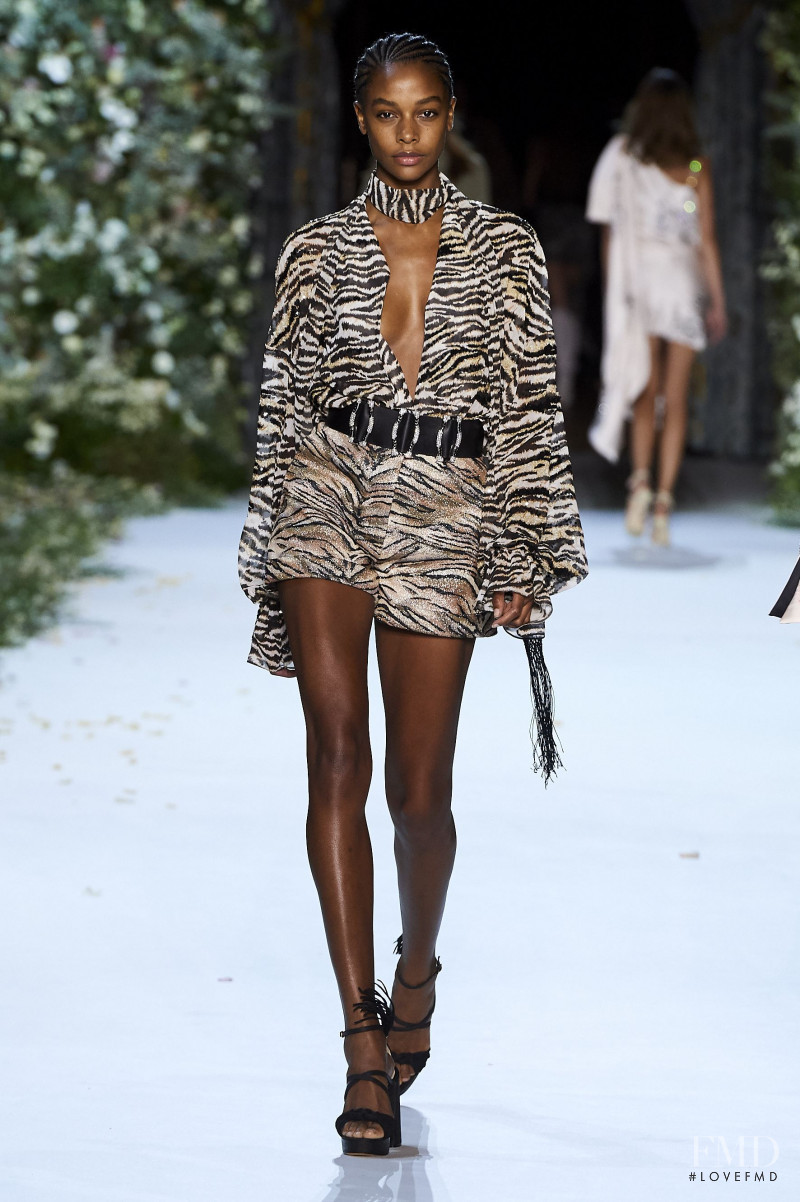 Karly Loyce featured in  the Redemption fashion show for Spring/Summer 2020