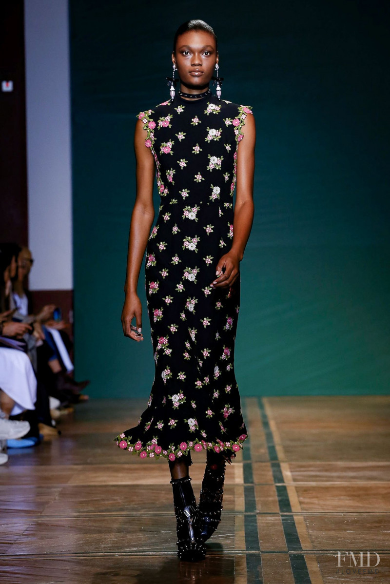 Naki Depass featured in  the Andrew Gn fashion show for Spring/Summer 2020