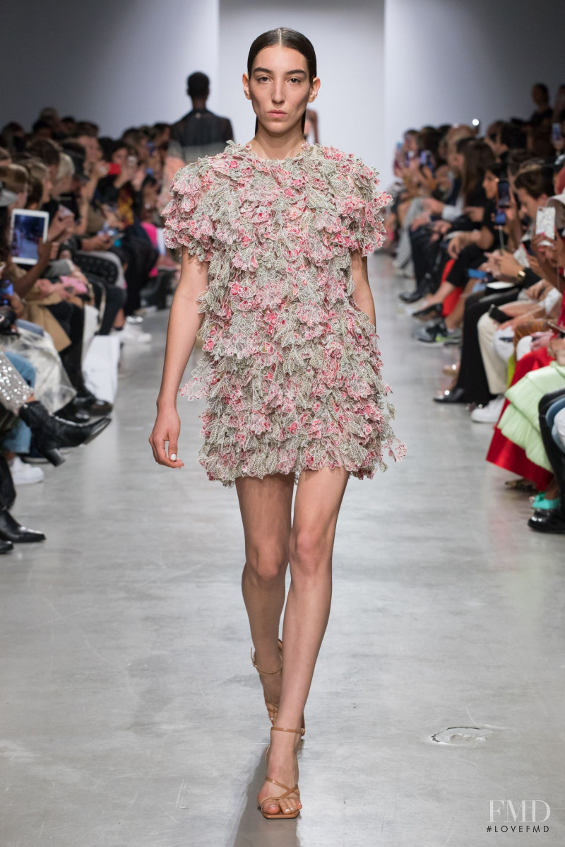 Andrea Carrazco featured in  the Rahul Mishra fashion show for Spring/Summer 2020