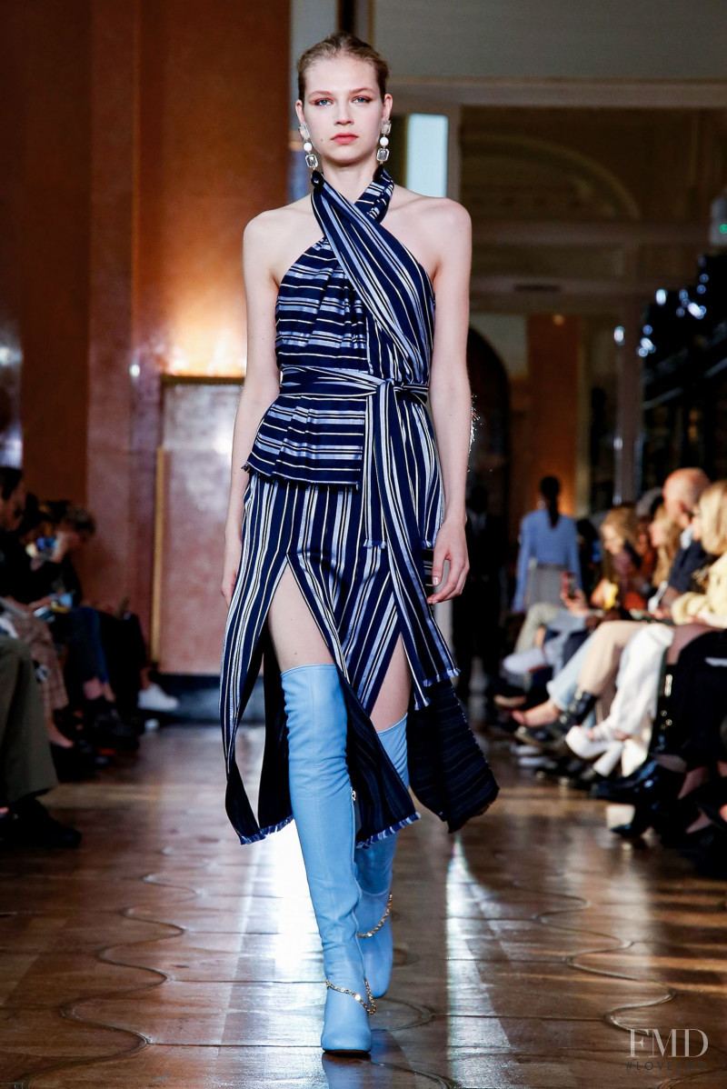 Deirdre Firinne featured in  the Altuzarra fashion show for Spring/Summer 2020