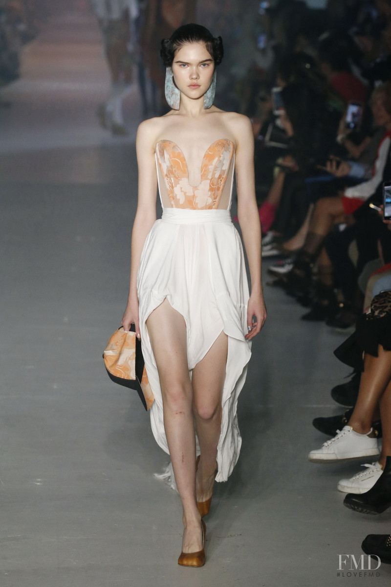 Aleksandra Sasha Krivosheya featured in  the Vivienne Westwood fashion show for Spring/Summer 2020