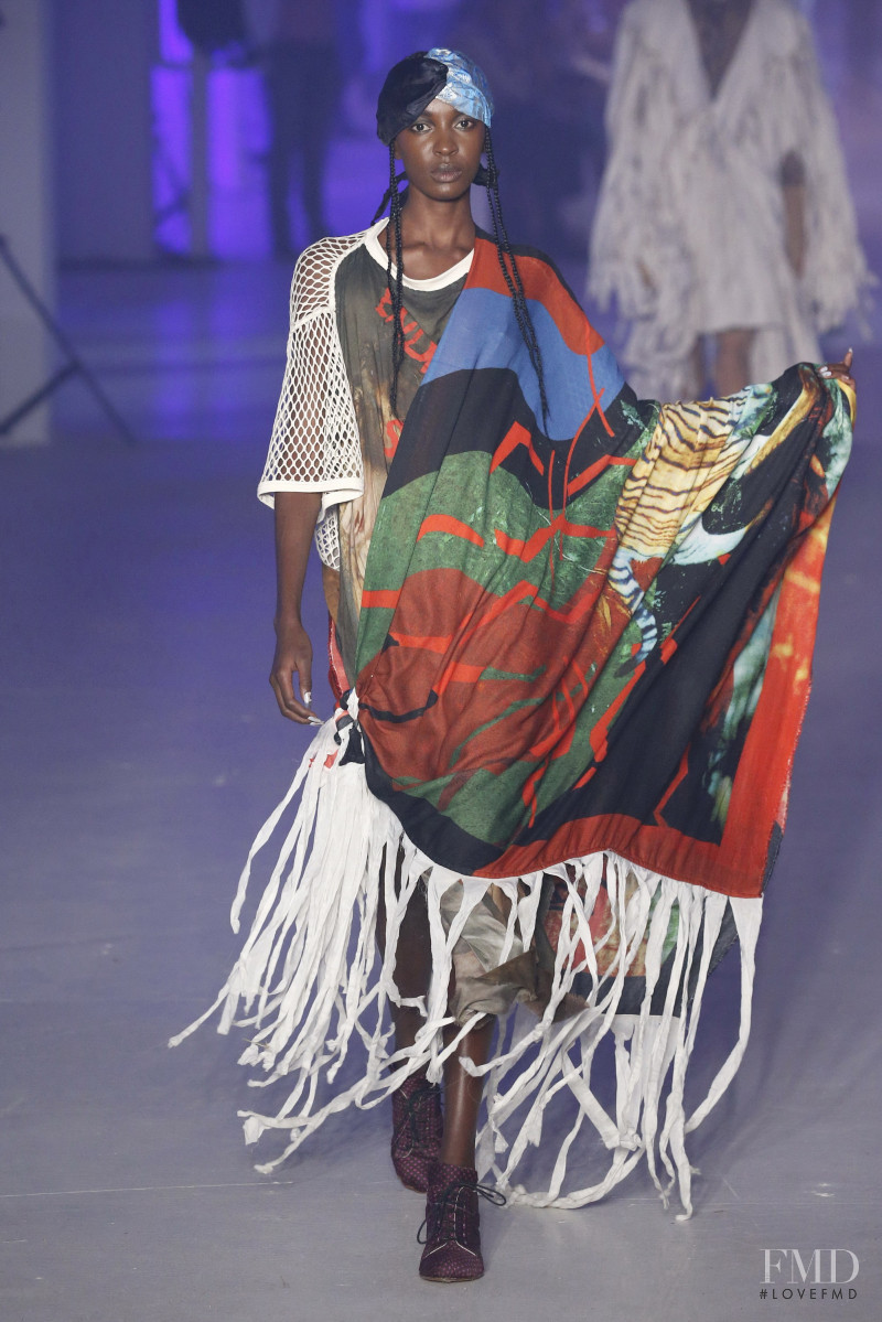 Nicole Atieno featured in  the Vivienne Westwood fashion show for Spring/Summer 2020