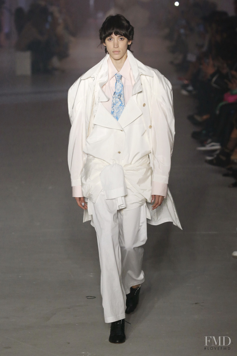 Barbara Sanchez featured in  the Vivienne Westwood fashion show for Spring/Summer 2020