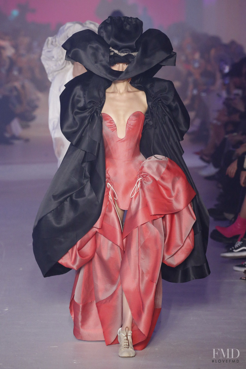 Irina Liss featured in  the Vivienne Westwood fashion show for Spring/Summer 2020