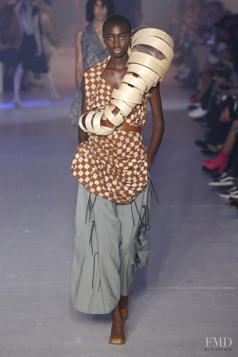 Diarra Samb featured in  the Vivienne Westwood fashion show for Spring/Summer 2020