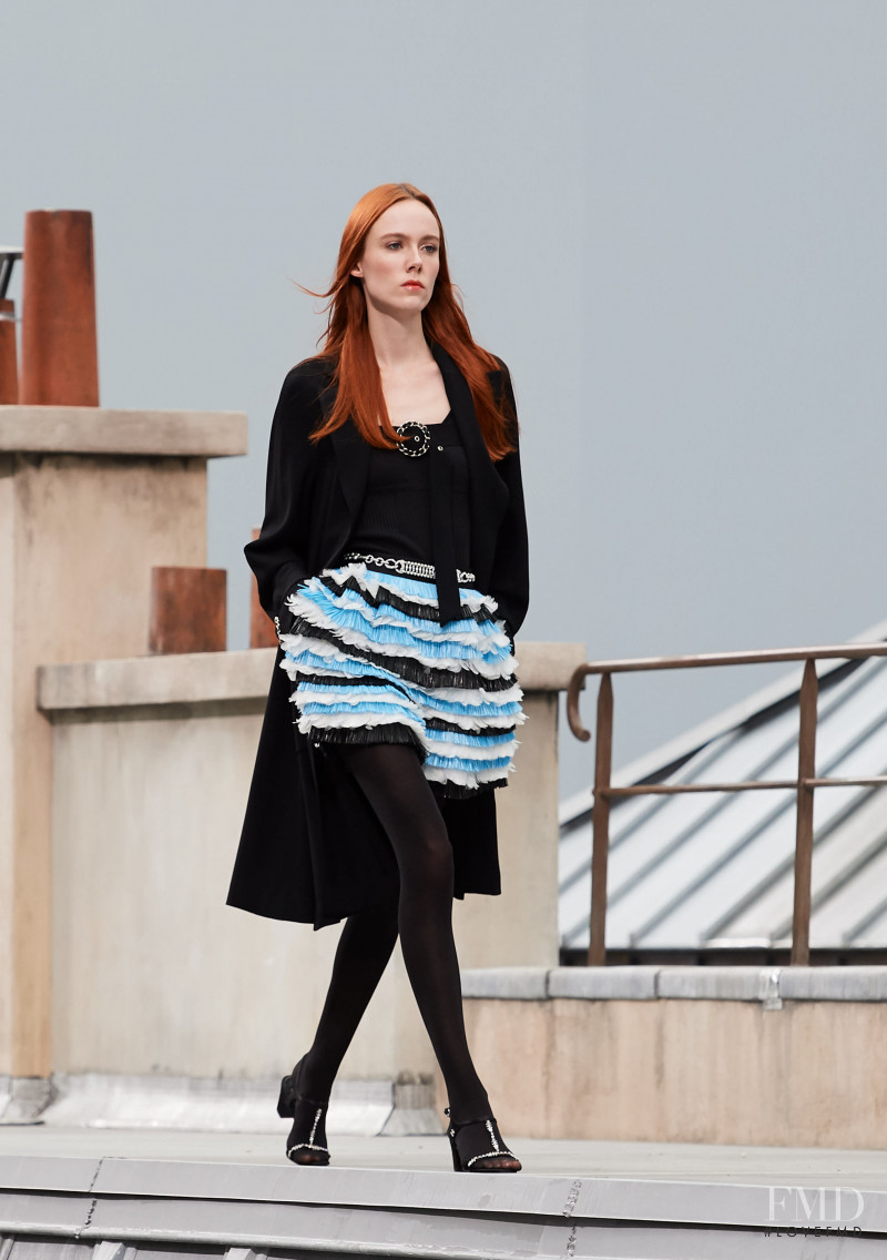 Kiki Willems featured in  the Chanel fashion show for Spring/Summer 2020
