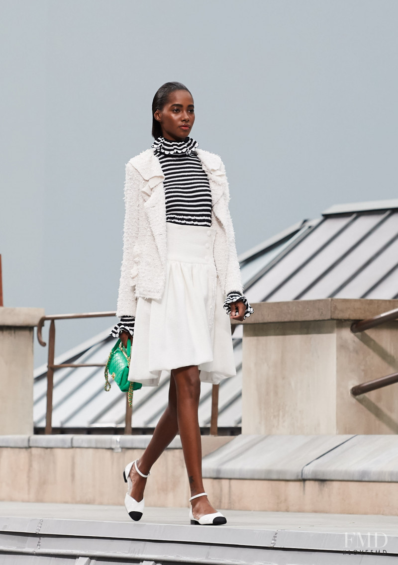 Tami Williams featured in  the Chanel fashion show for Spring/Summer 2020