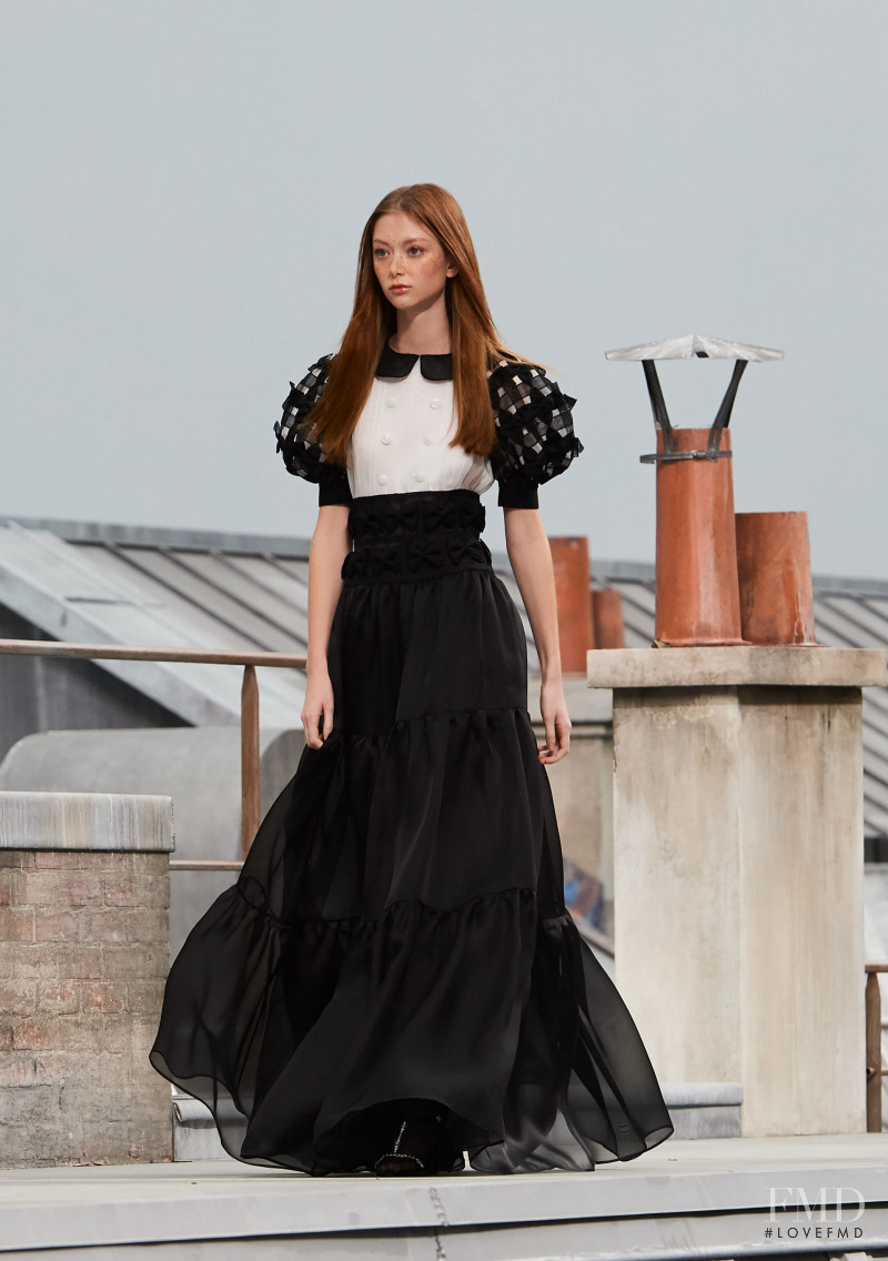 Sara Grace Wallerstedt featured in  the Chanel fashion show for Spring/Summer 2020