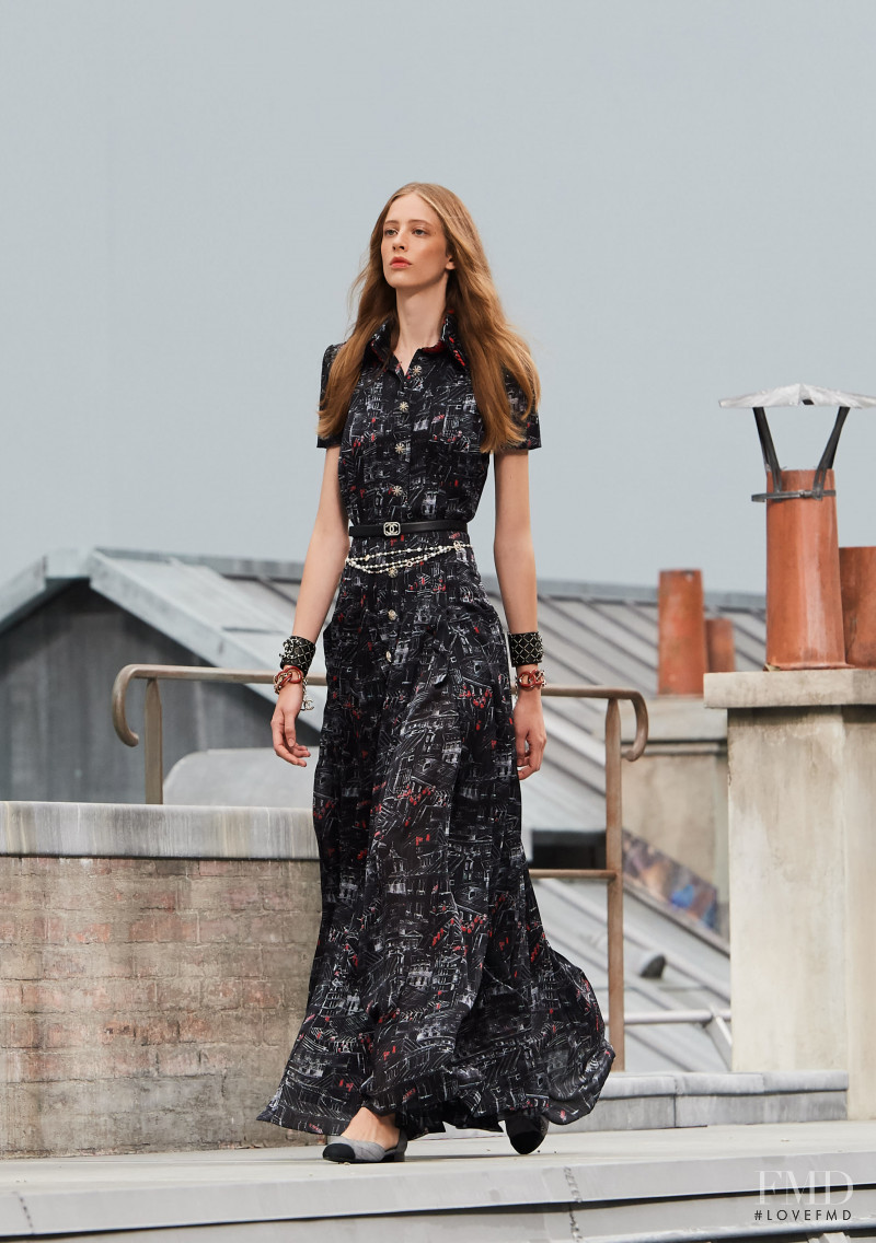 Anna Francesca featured in  the Chanel fashion show for Spring/Summer 2020