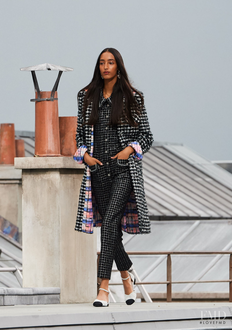 Mona Tougaard featured in  the Chanel fashion show for Spring/Summer 2020