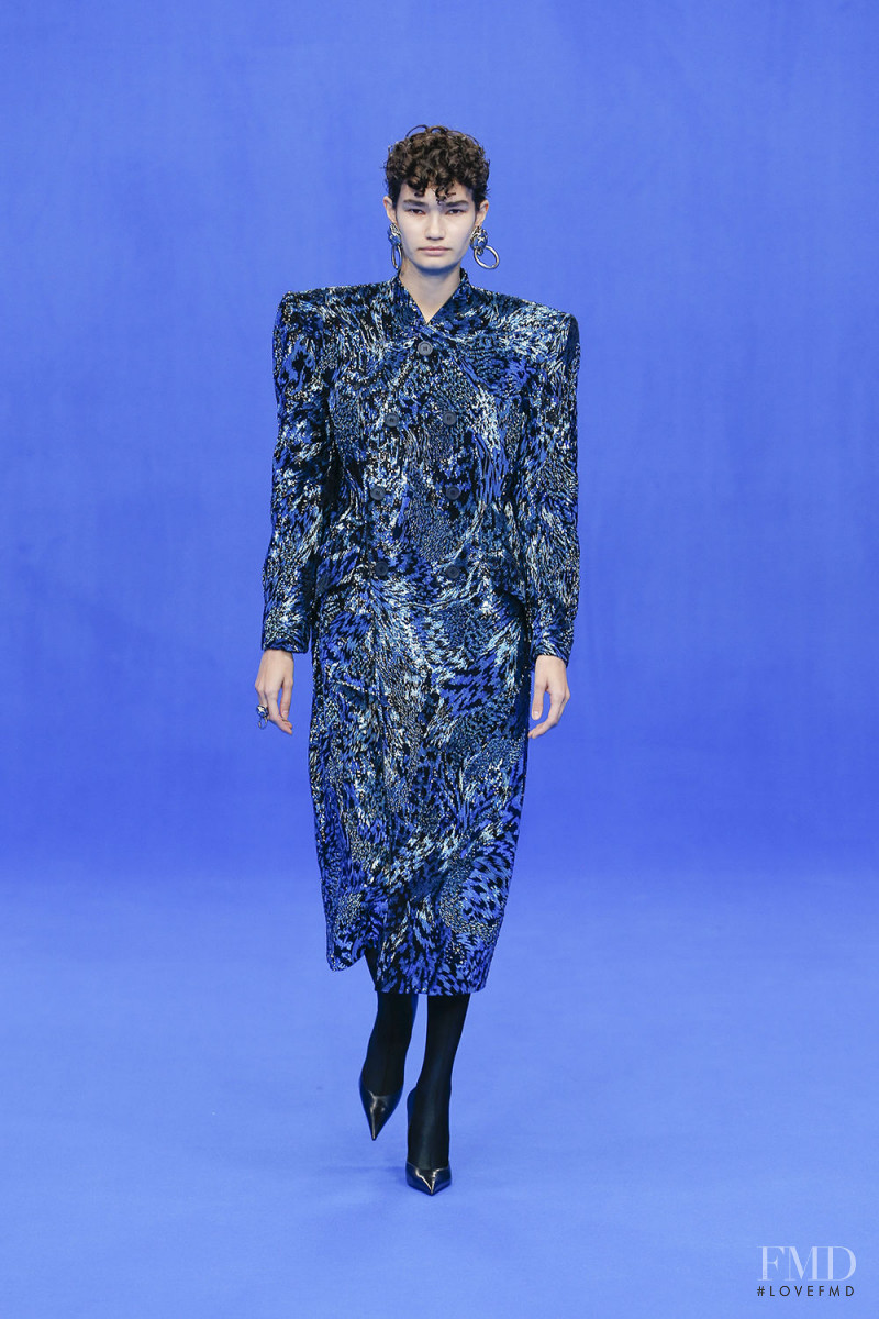 Sveta Black featured in  the Balenciaga fashion show for Spring/Summer 2020