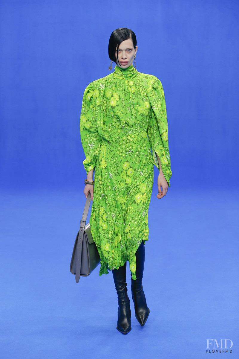 Tanya Katysheva featured in  the Balenciaga fashion show for Spring/Summer 2020