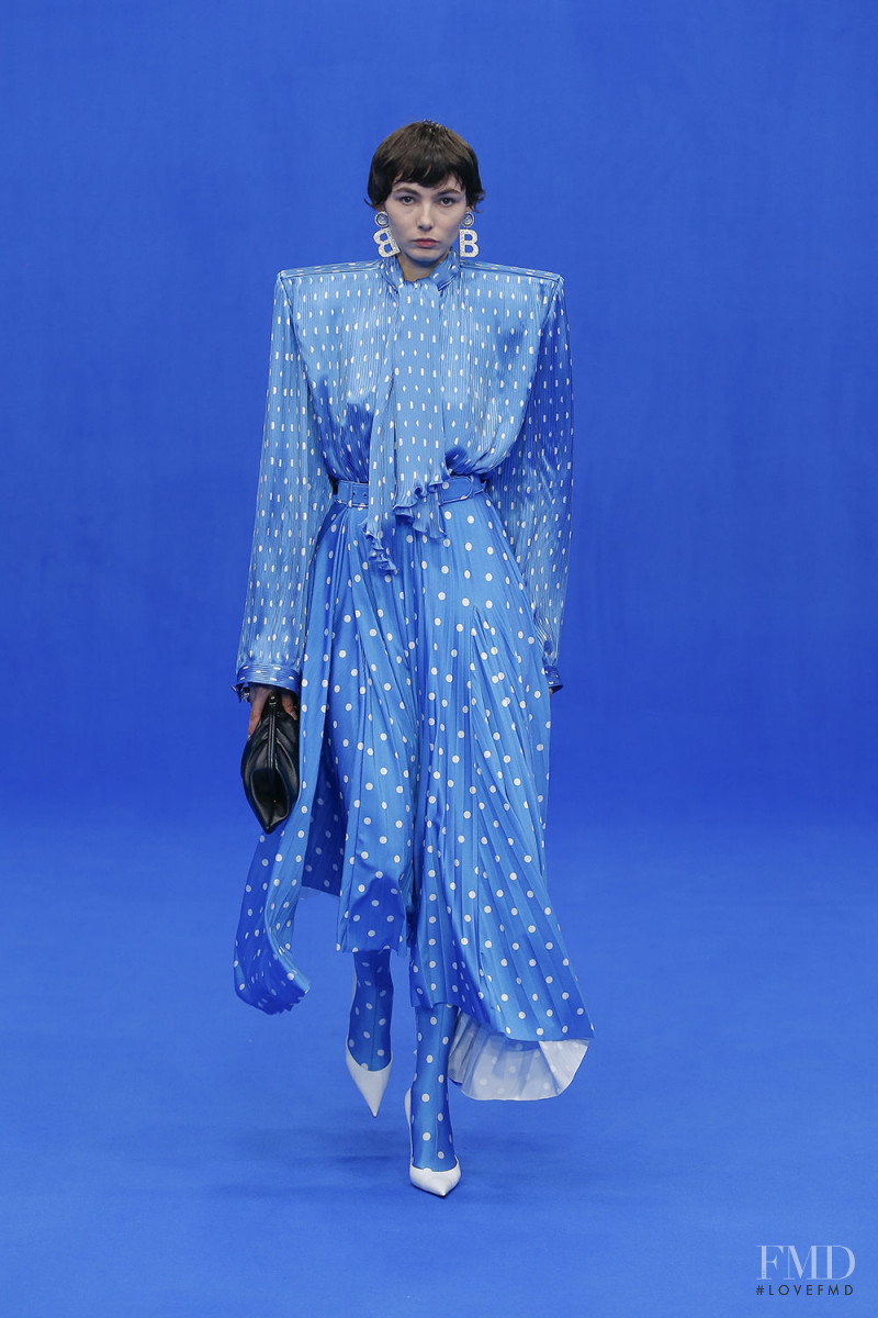 Bronte Telitha Coates featured in  the Balenciaga fashion show for Spring/Summer 2020