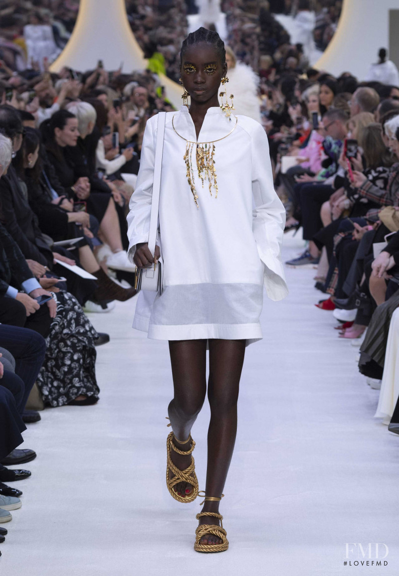 Tomiwa Mareyann featured in  the Valentino fashion show for Spring/Summer 2020