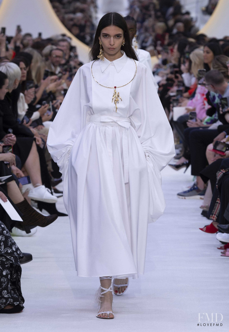 Tiziana Esposito featured in  the Valentino fashion show for Spring/Summer 2020
