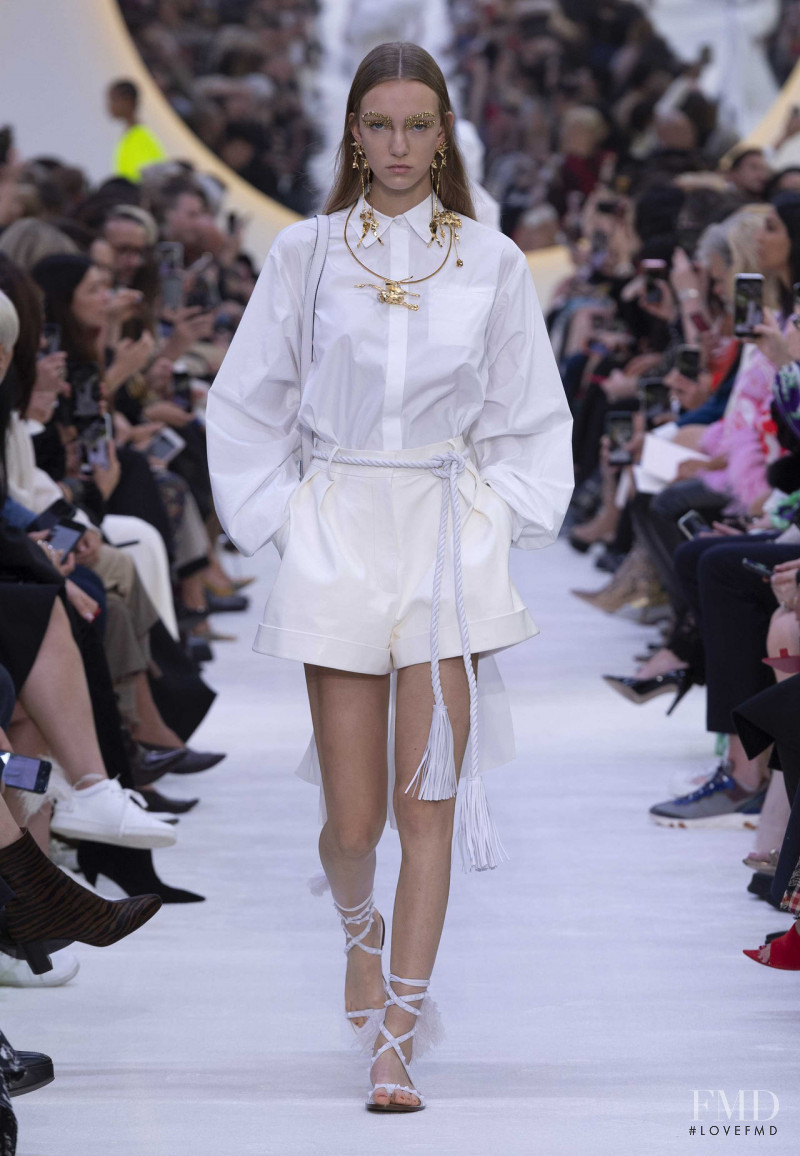 Silte Haken featured in  the Valentino fashion show for Spring/Summer 2020