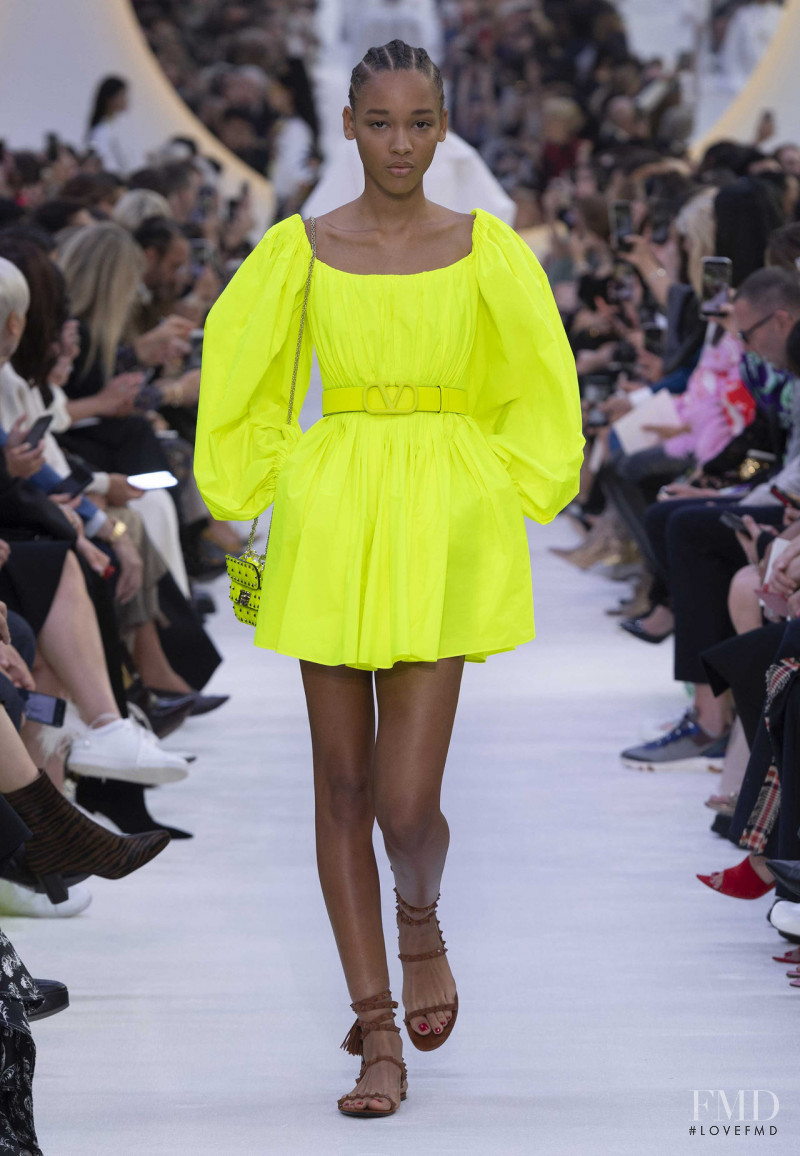 Sculy Mejia Escobosa featured in  the Valentino fashion show for Spring/Summer 2020